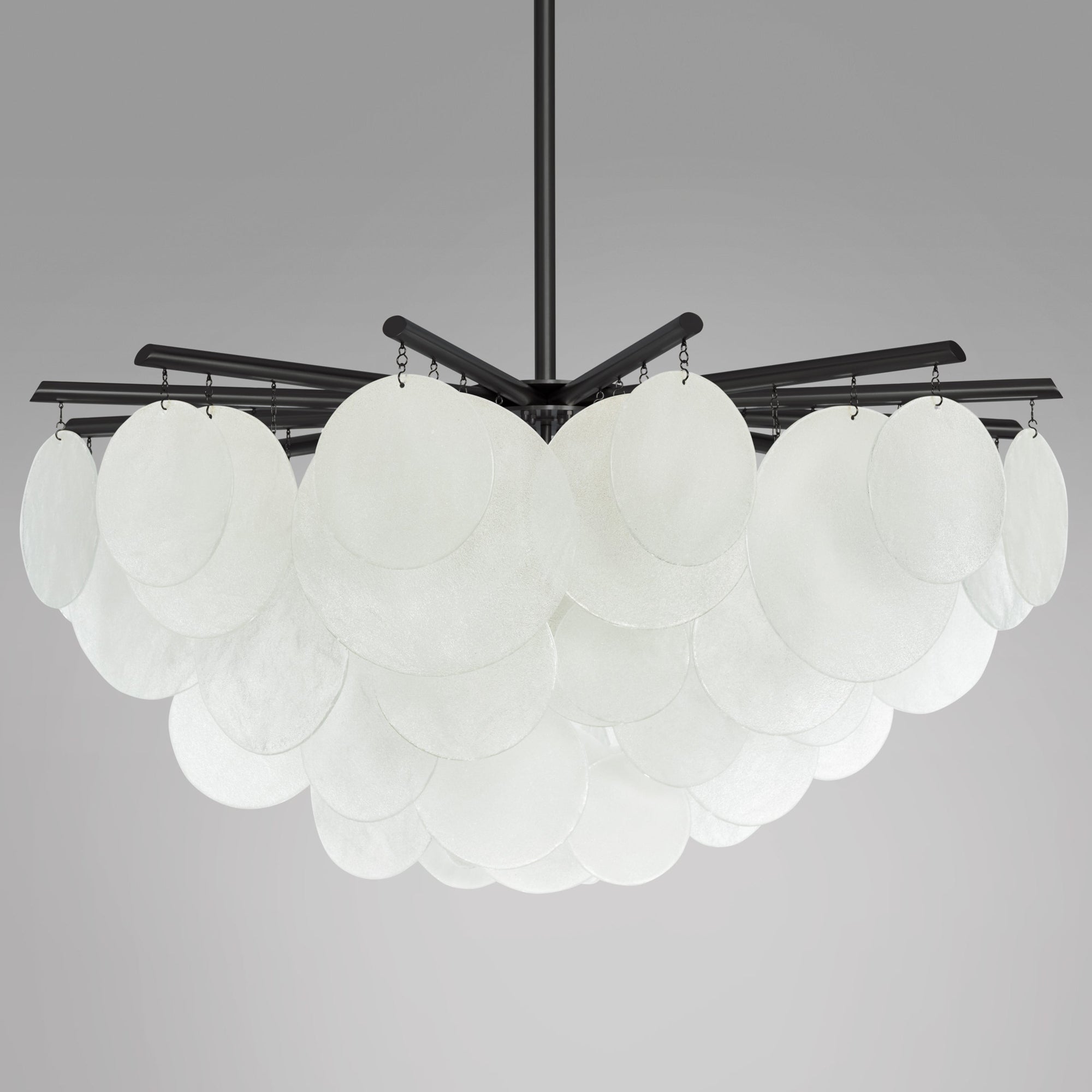 Ella Glass Round Pendant 35'' 47''