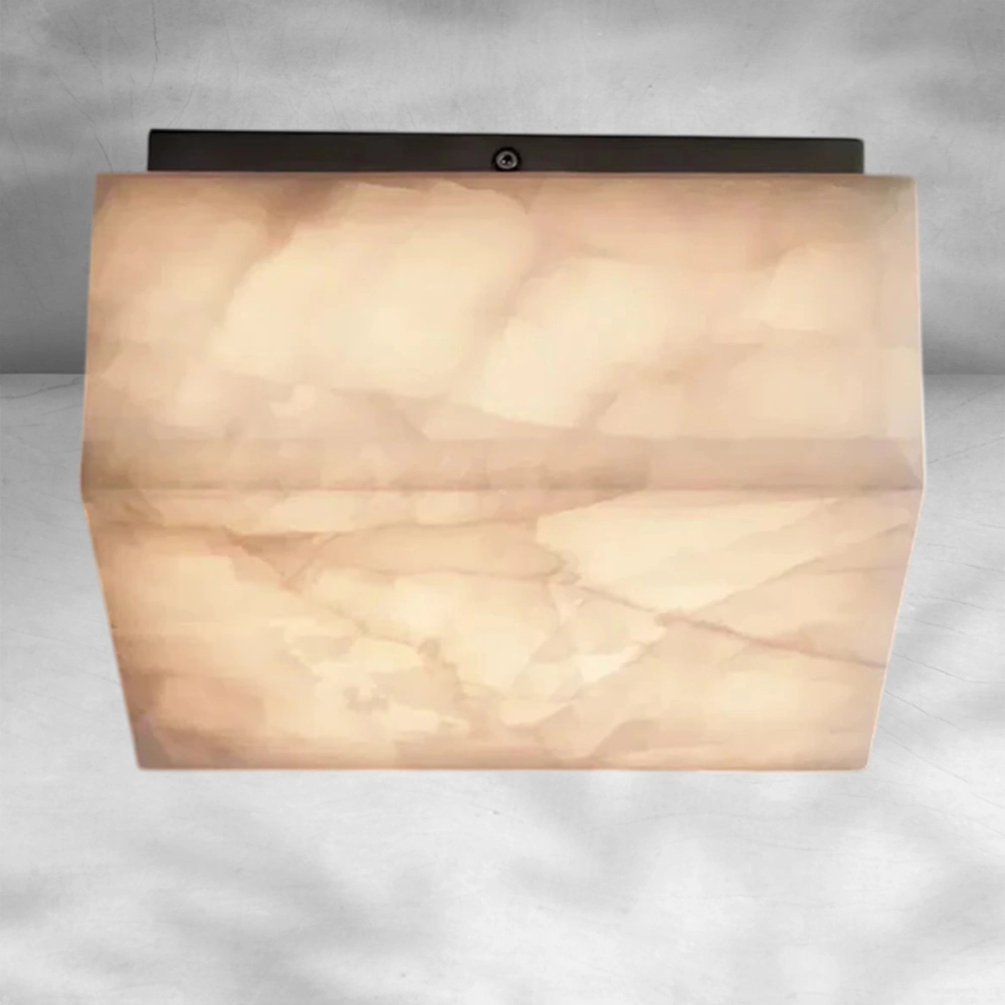 Rivaga Calcite Square Flushmount 6"10"14"