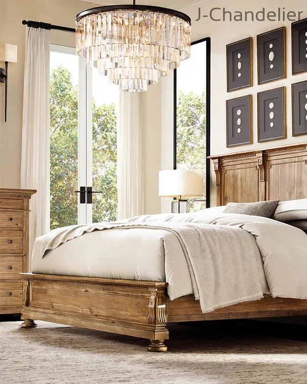 1920s Odaon Art Deco Round Chandelier 20"32"44"