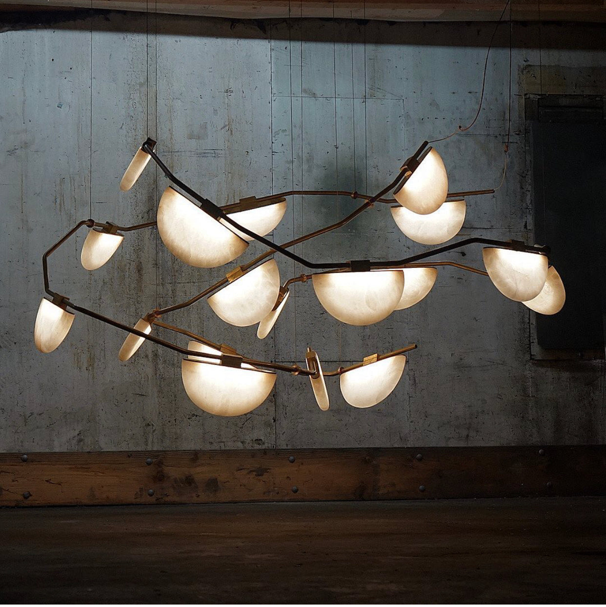Kevin Selena Alabaster Chandelier, Luxury Modern Chandelier for Living Room Chandelier Kevinstudiolives   