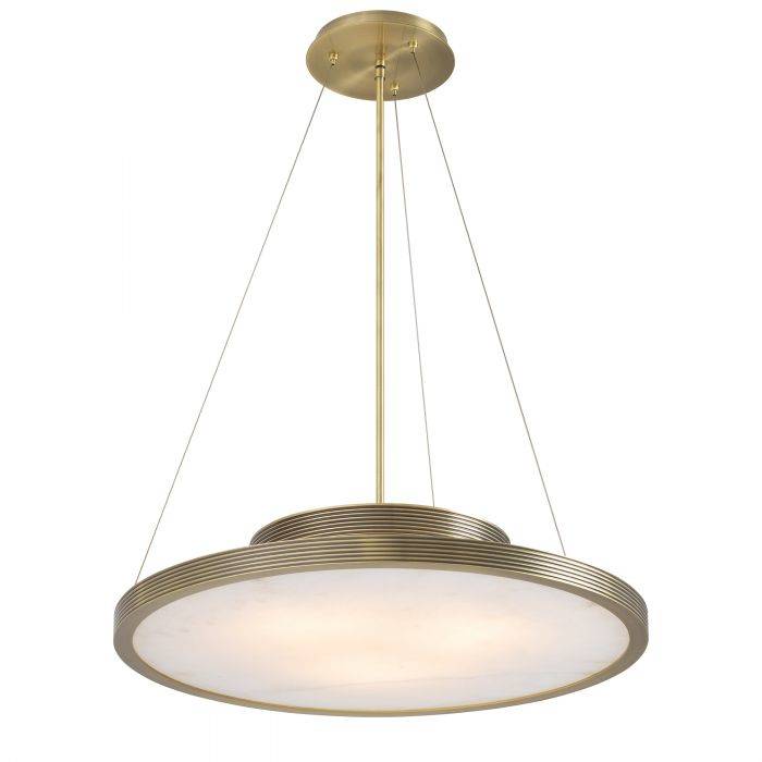 Eternity Modern Brass Chandelier - Brass