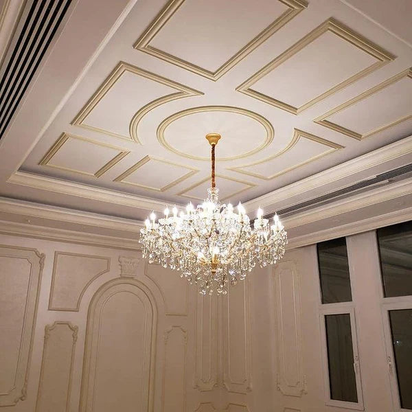Allumage Extra Wide Classic Crystal Chandelier