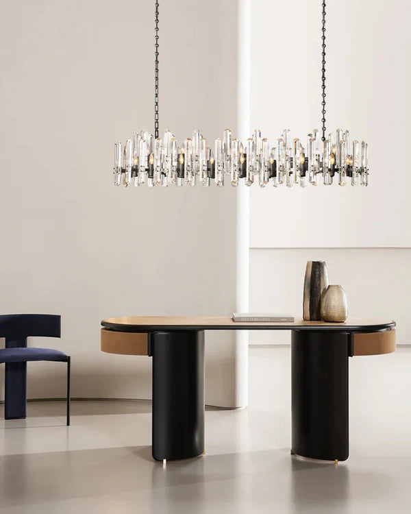 Bonington Rectangular chandelier  54” 72"
