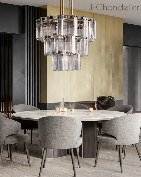 Delsie Round Chandelier 38''48''60''