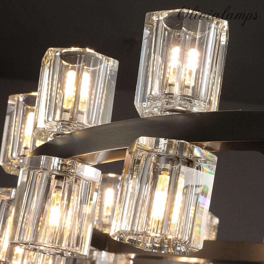 Arcachen Crystal Round Chandelier 60"