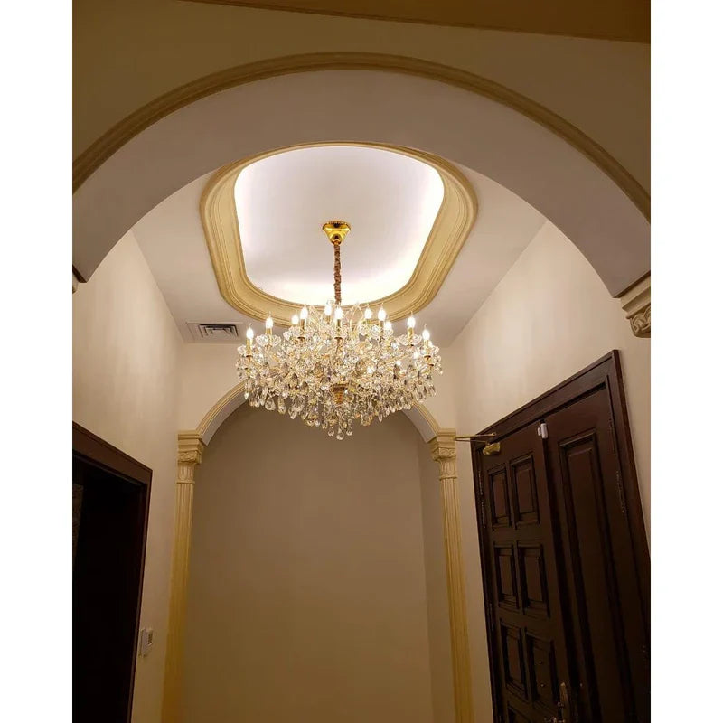 Allumage Extra Wide Classic Crystal Chandelier