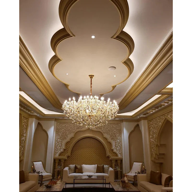Allumage Extra Wide Classic Crystal Chandelier