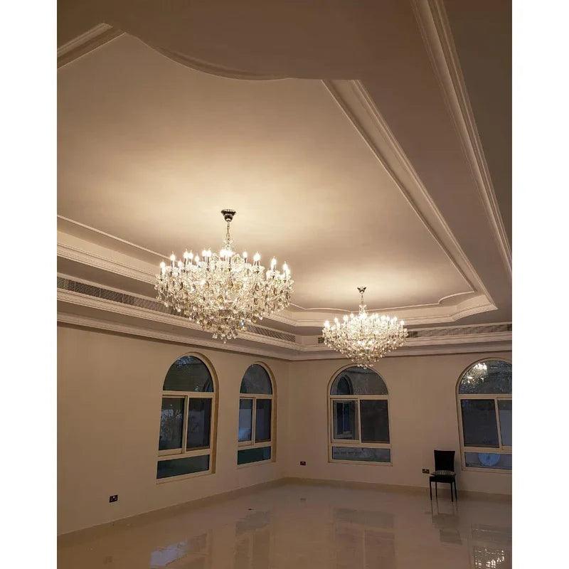 Allumage Extra Wide Classic Crystal Chandelier