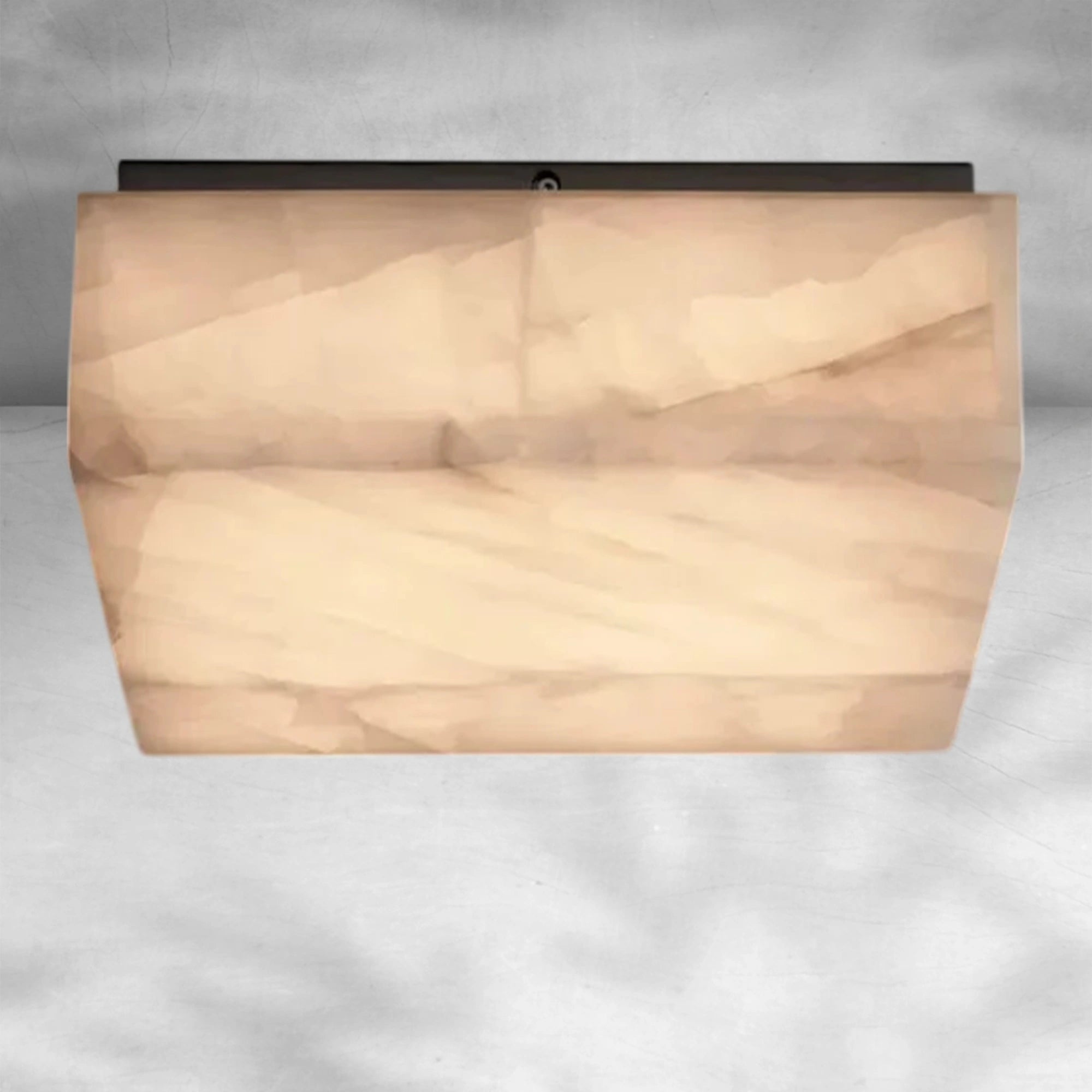 Rivaga Calcite Square Flushmount 6"10"14"