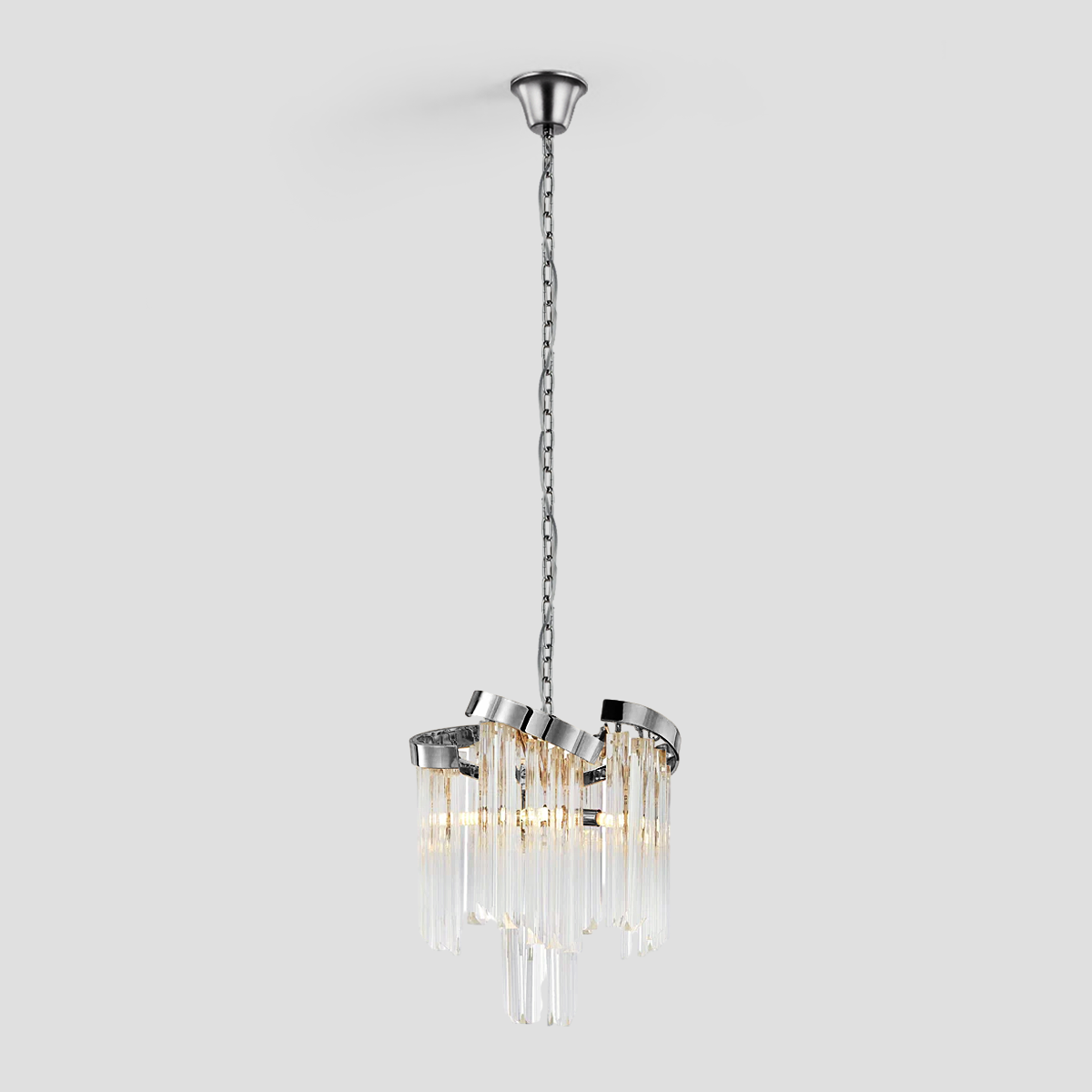 Twin Palms Crystal Chandelier