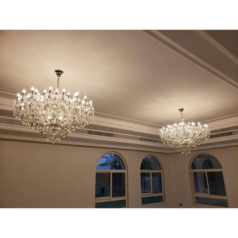Allumage Extra Wide Classic Crystal Chandelier