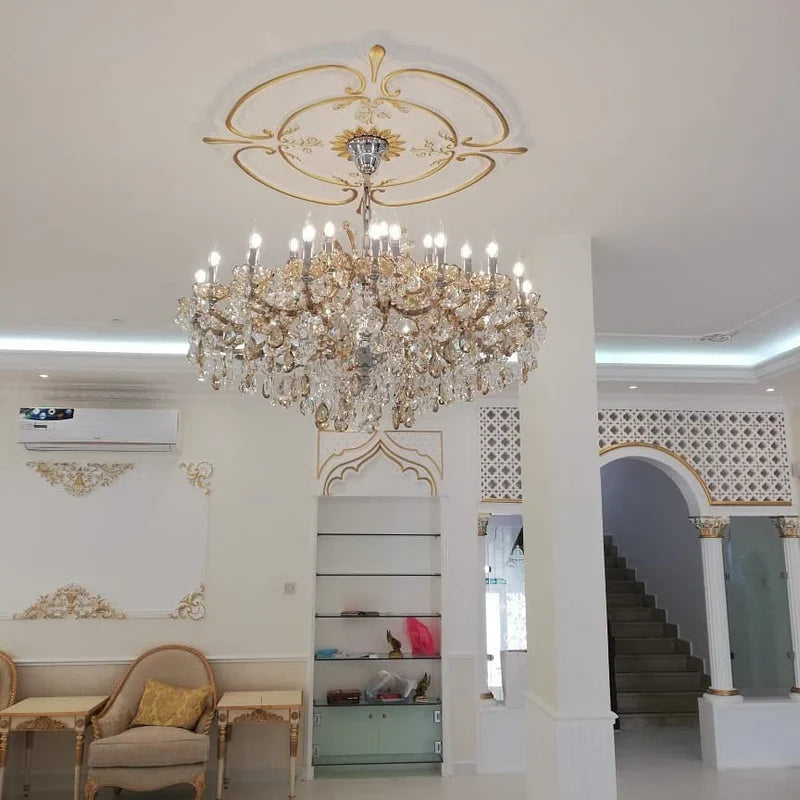 Allumage Extra Wide Classic Crystal Chandelier