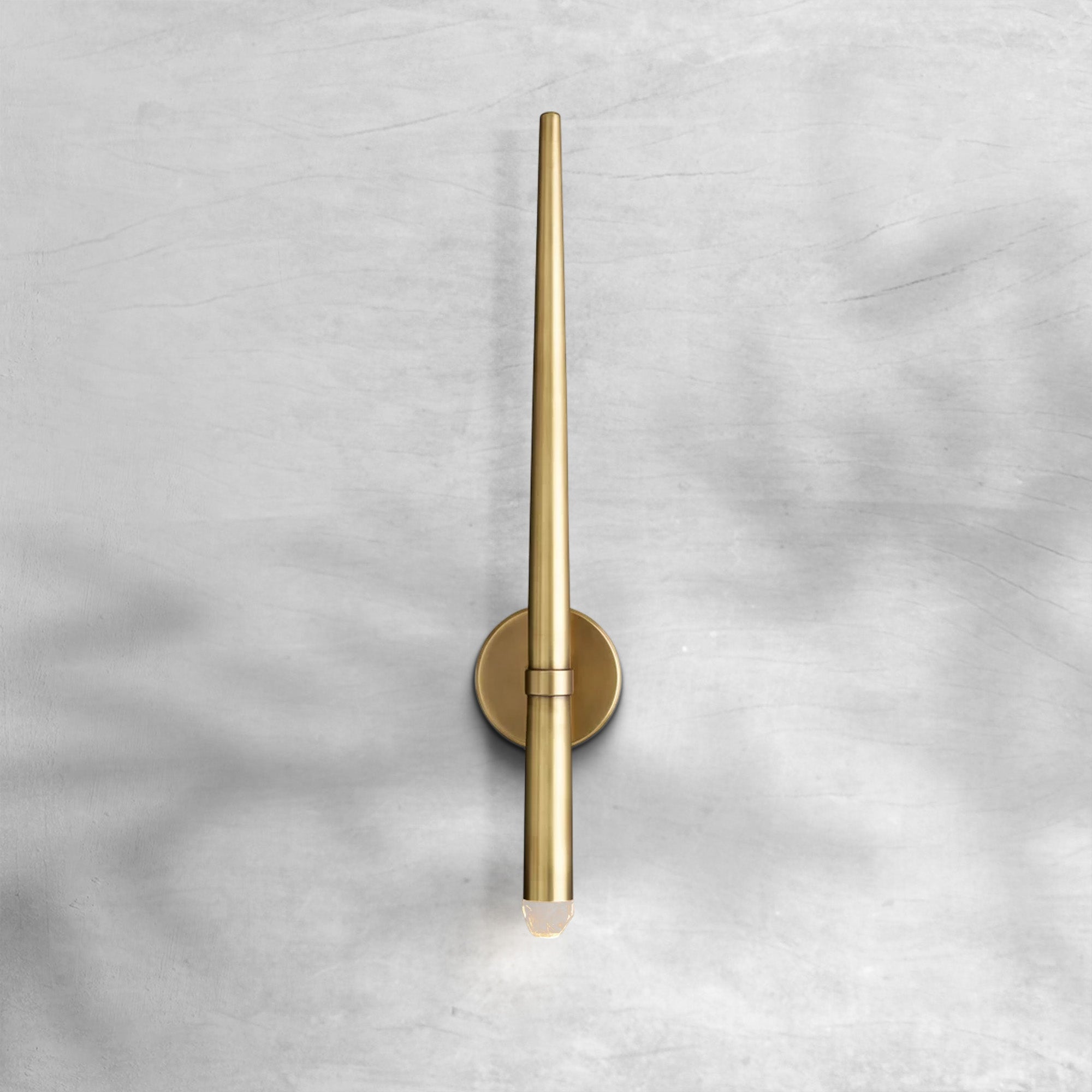 Aquitain Modern Torch Wall Sconce