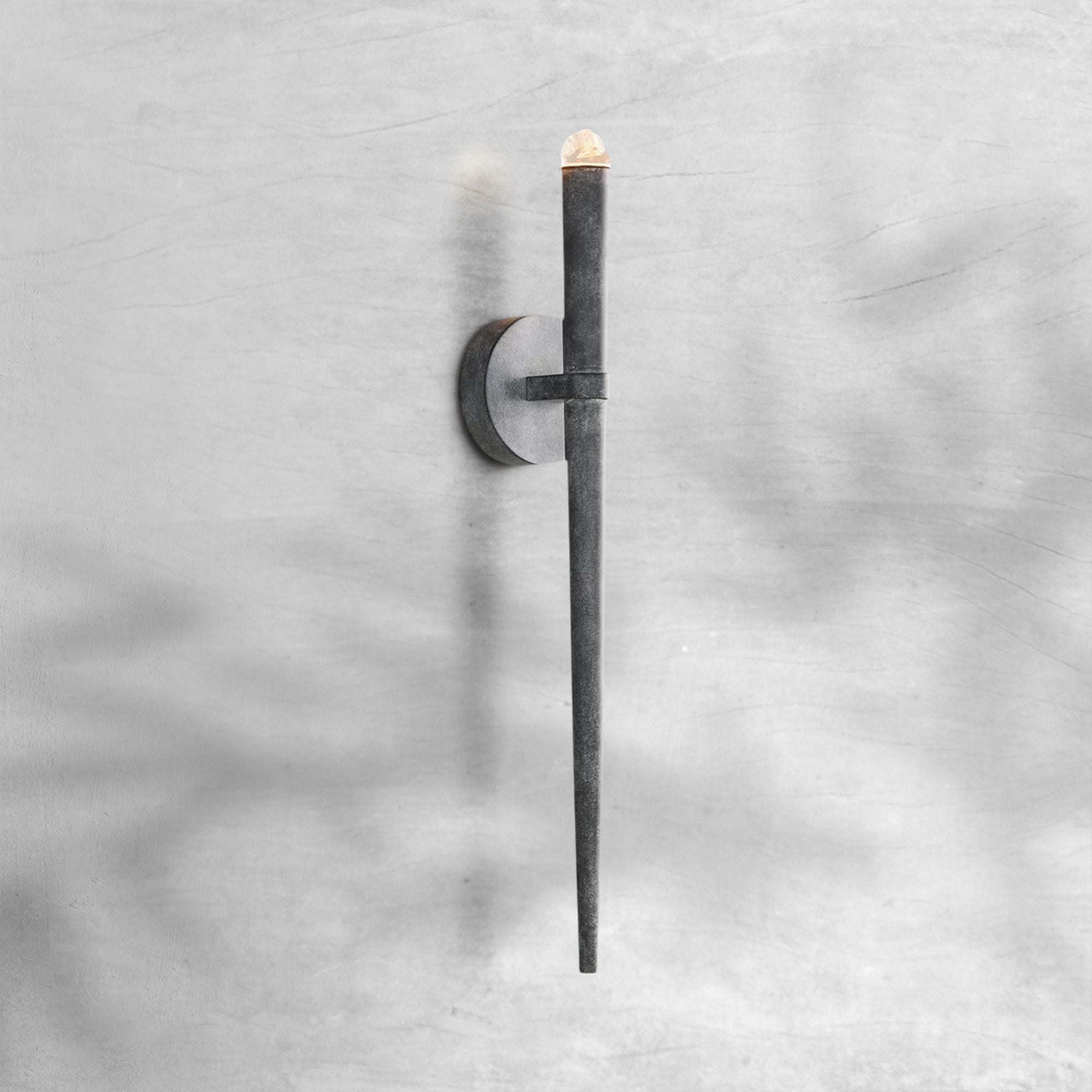 Aquitain Modern Torch Wall Sconce