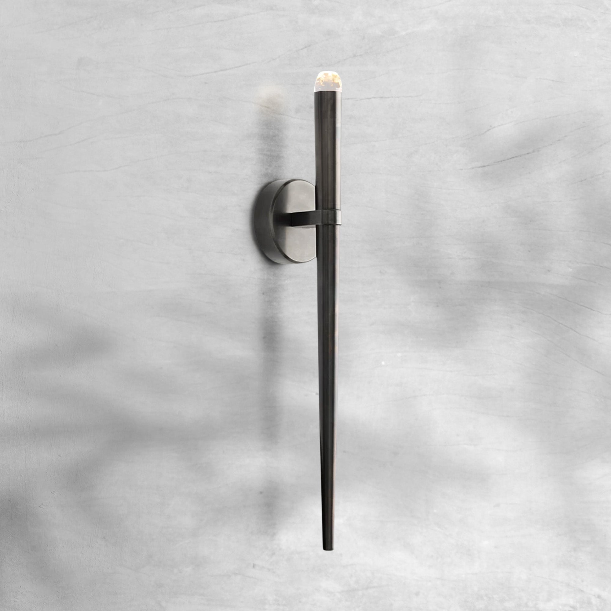 Aquitain Modern Torch Wall Sconce