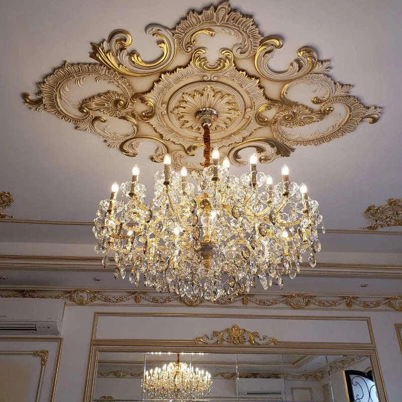 Allumage Extra Wide Classic Crystal Chandelier