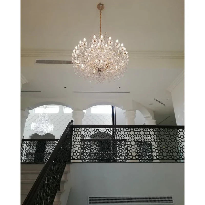 Allumage Extra Wide Classic Crystal Chandelier