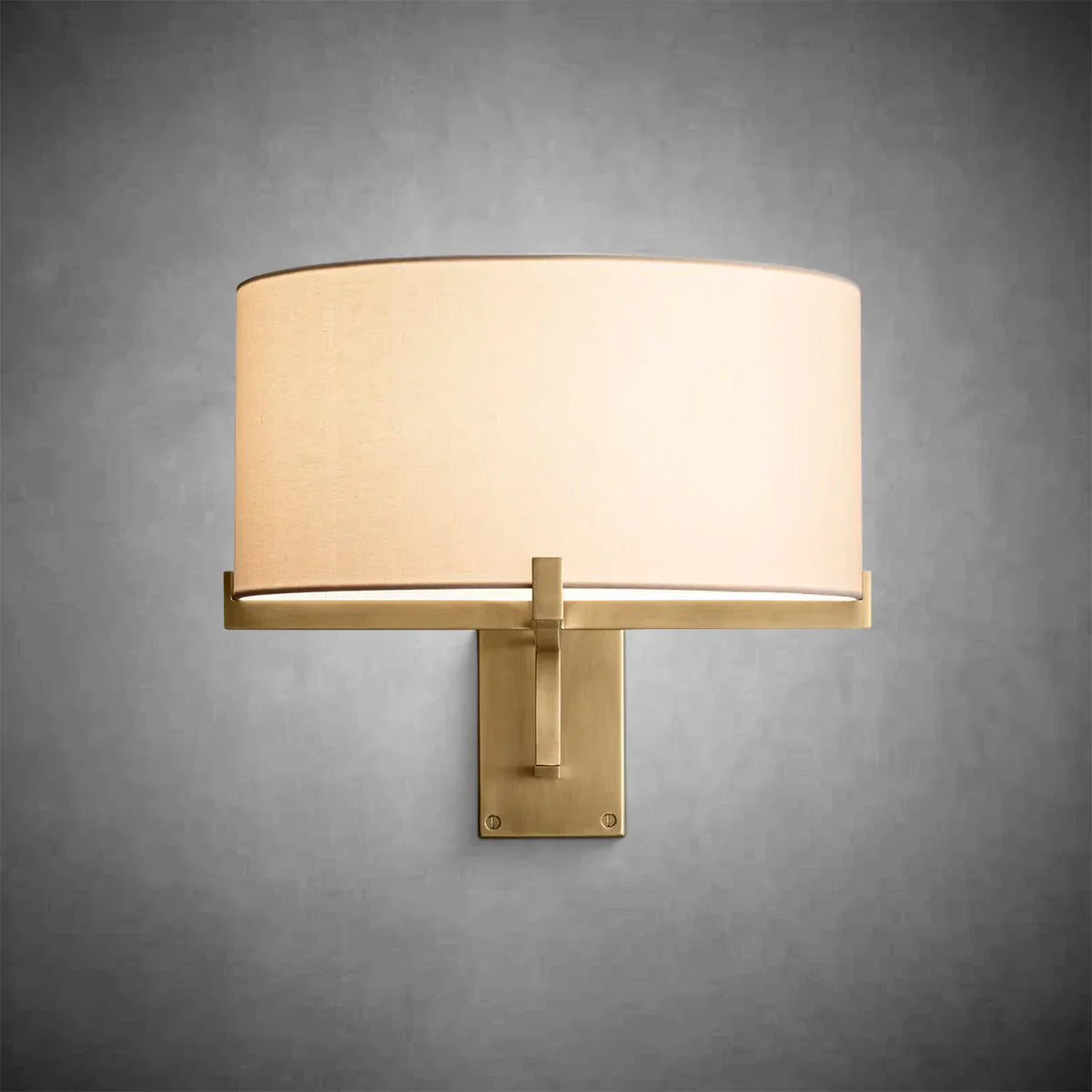 Prism Drum Shade Swing-Arm Sconce