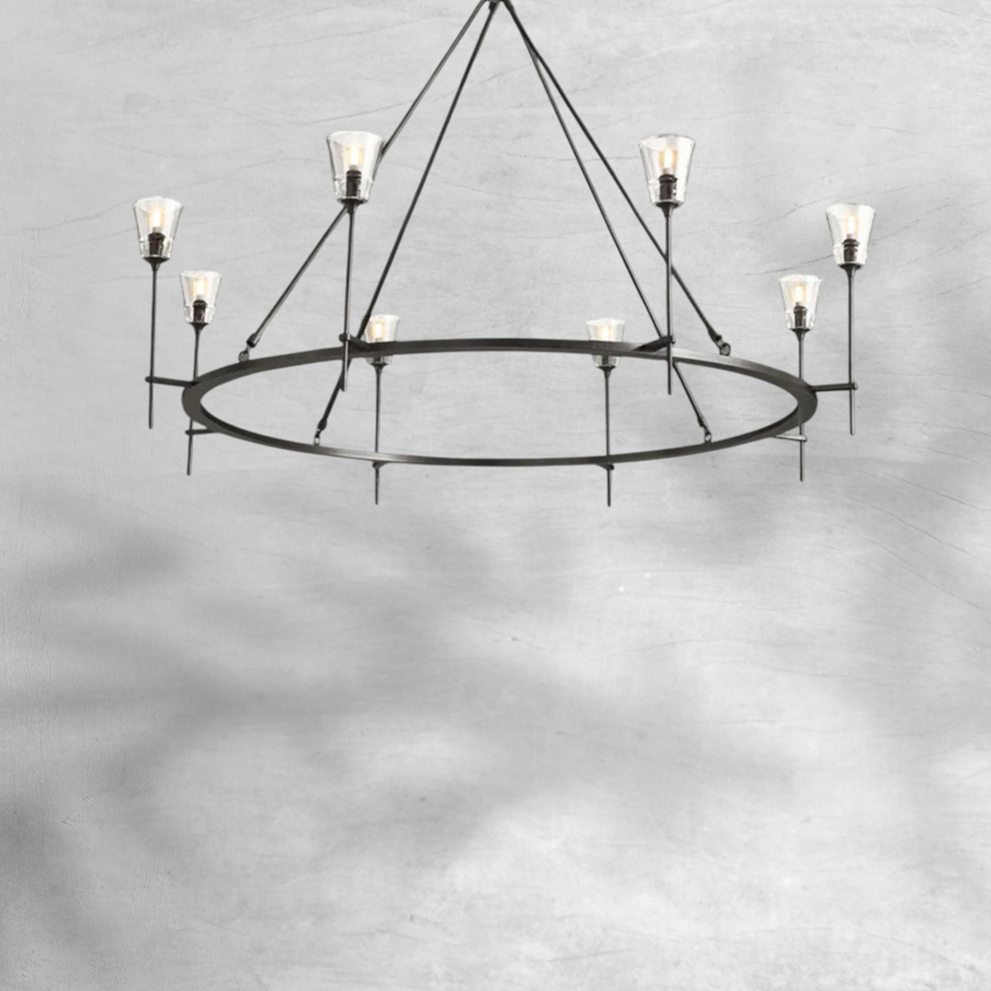 Torcho Round Chandelier 58"