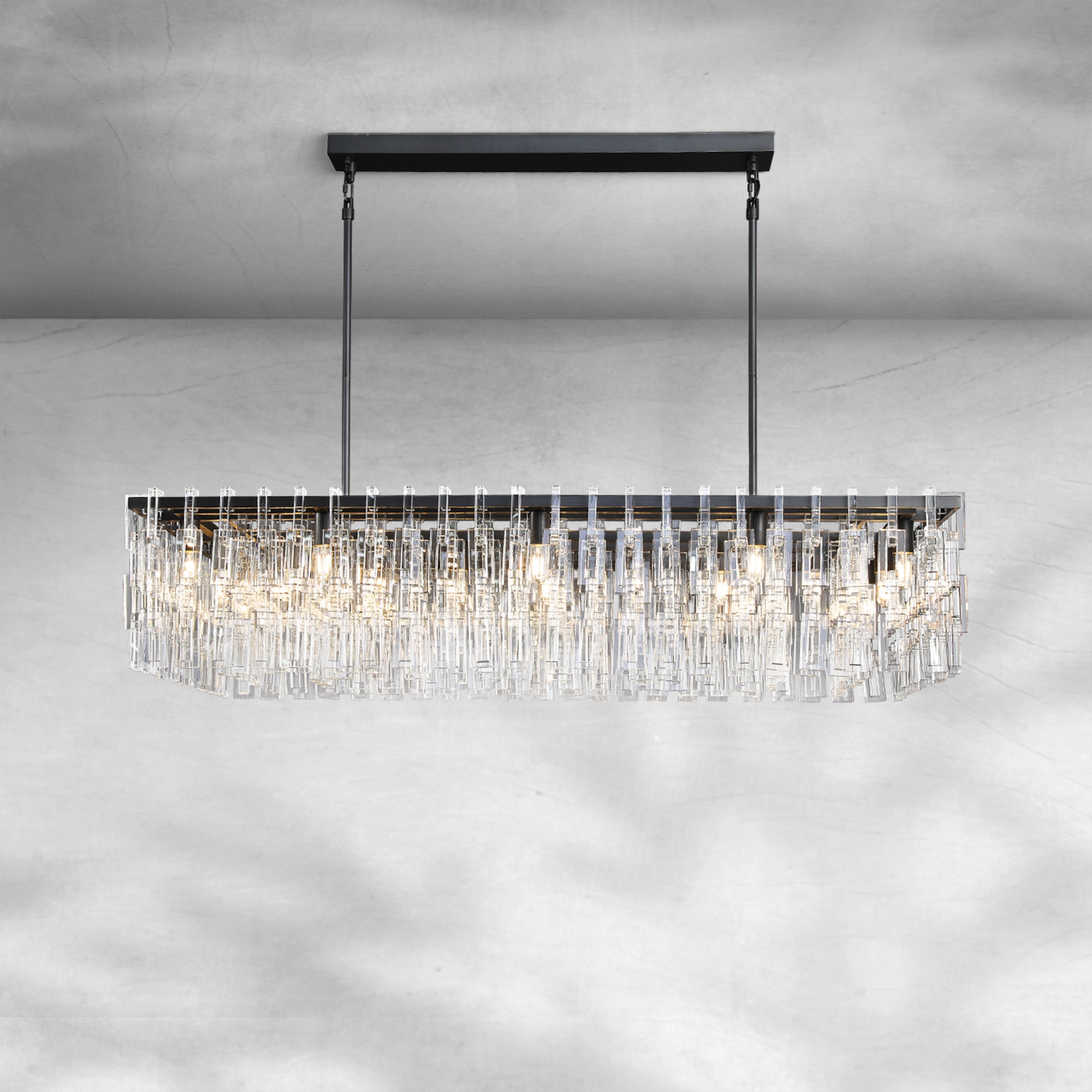 Marigan Modern Rectangular Chandelier 60"