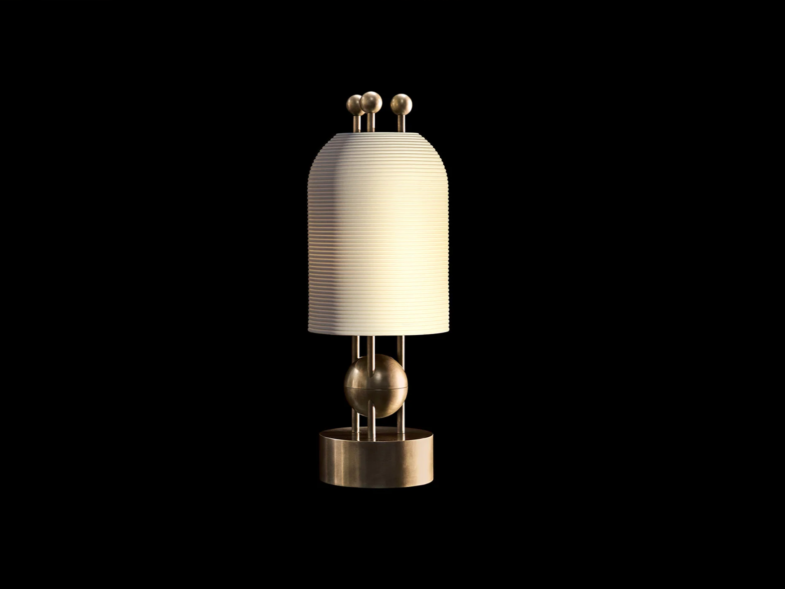 PATUS LANTERN TABLE LAMP H25.5” x Ø9"