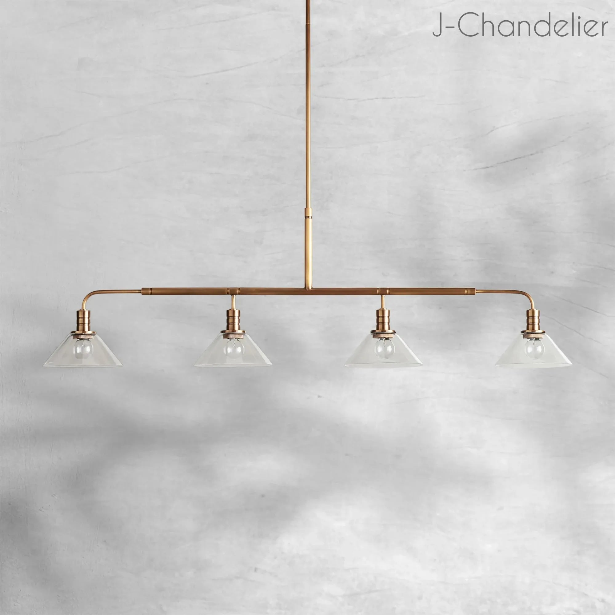 Theron Linear Chandelier 50"60"