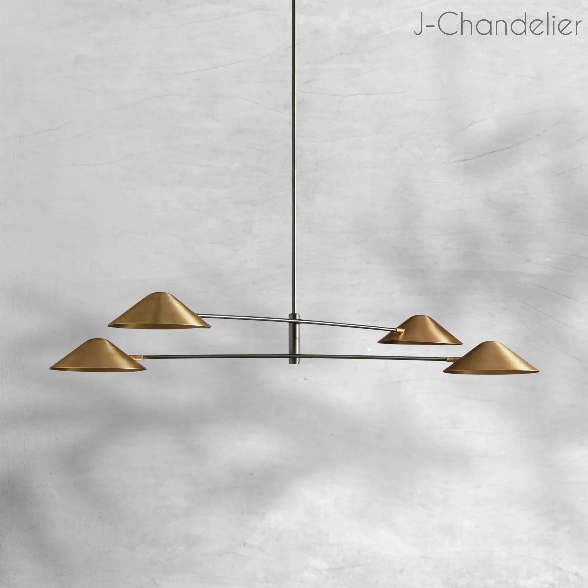 Simms 4-Light Linear Chandelier