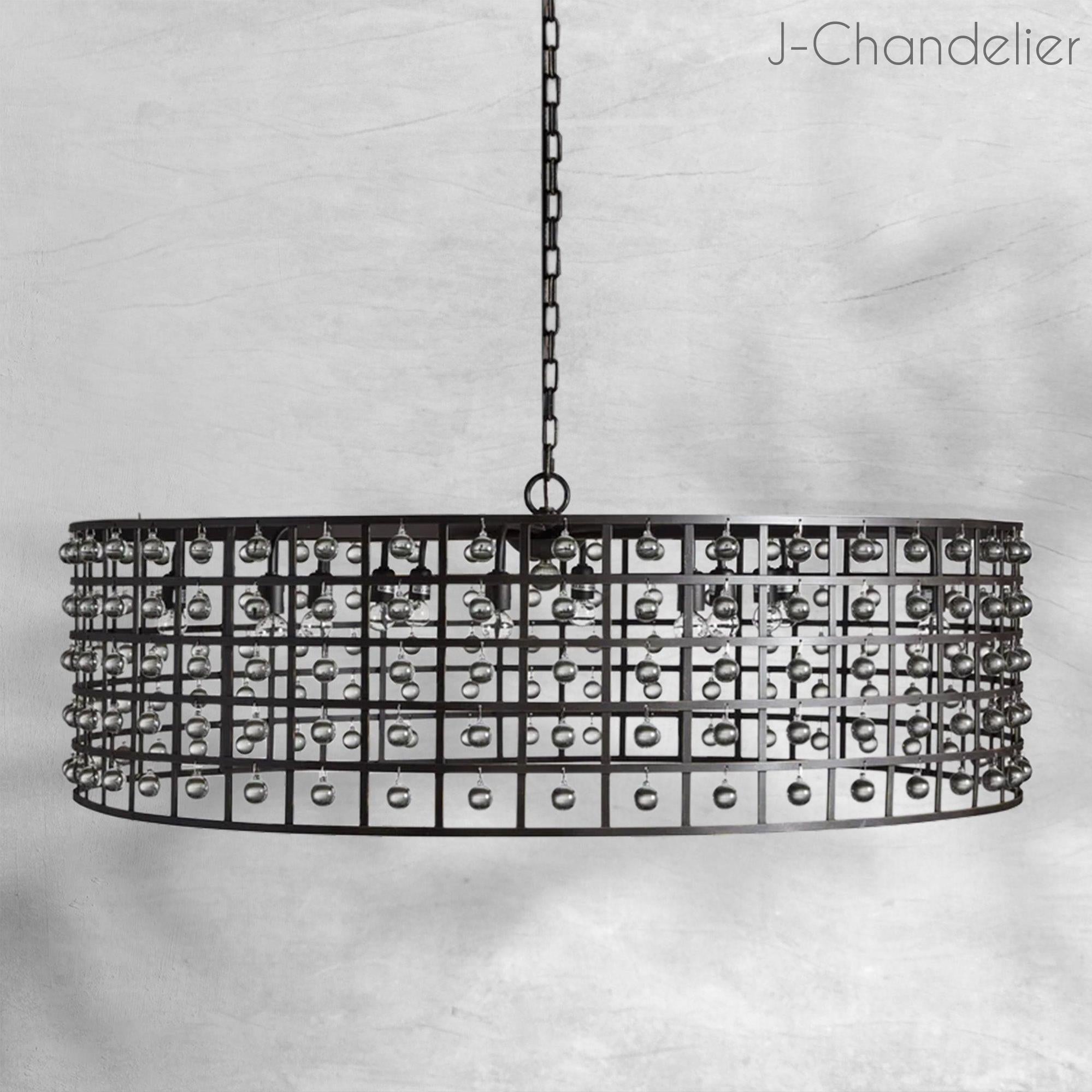 La Cage Round Chandelier 6/8/12 Light