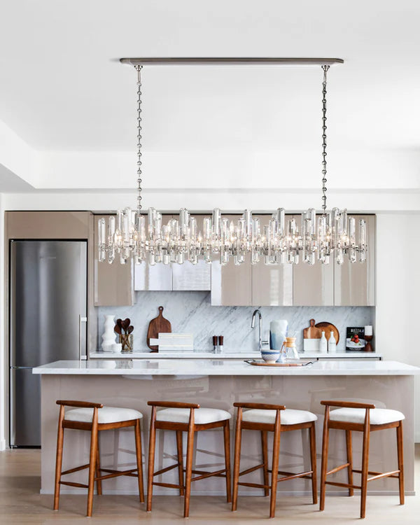 Bonington Rectangular chandelier  54” 72"