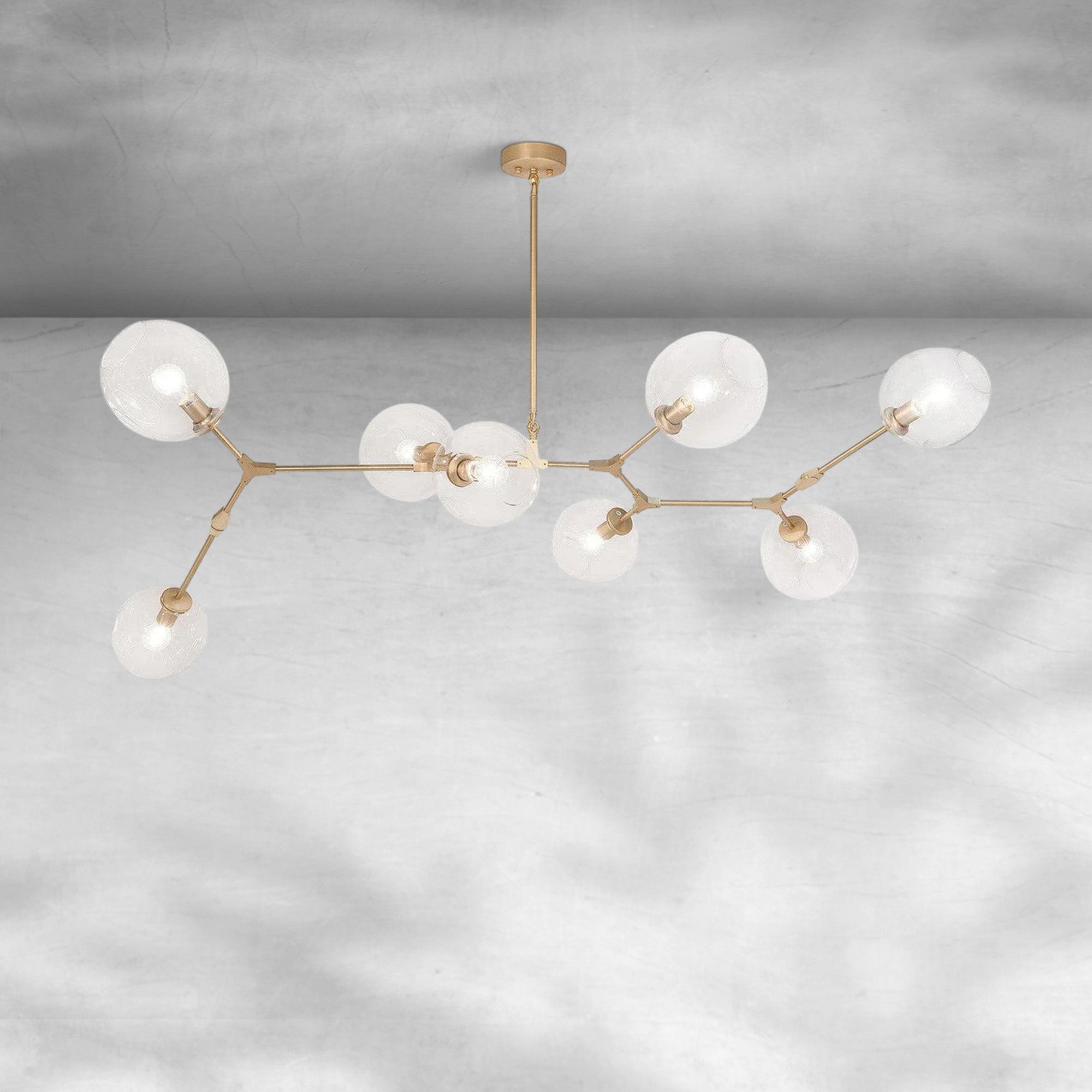Covington Horizontal Globe Branching Bubble Chandelier
