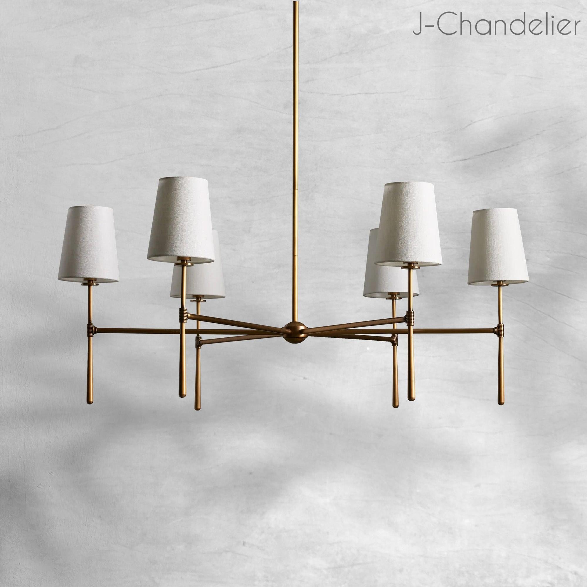 Rhodes Round Chandelier 4/6 Light