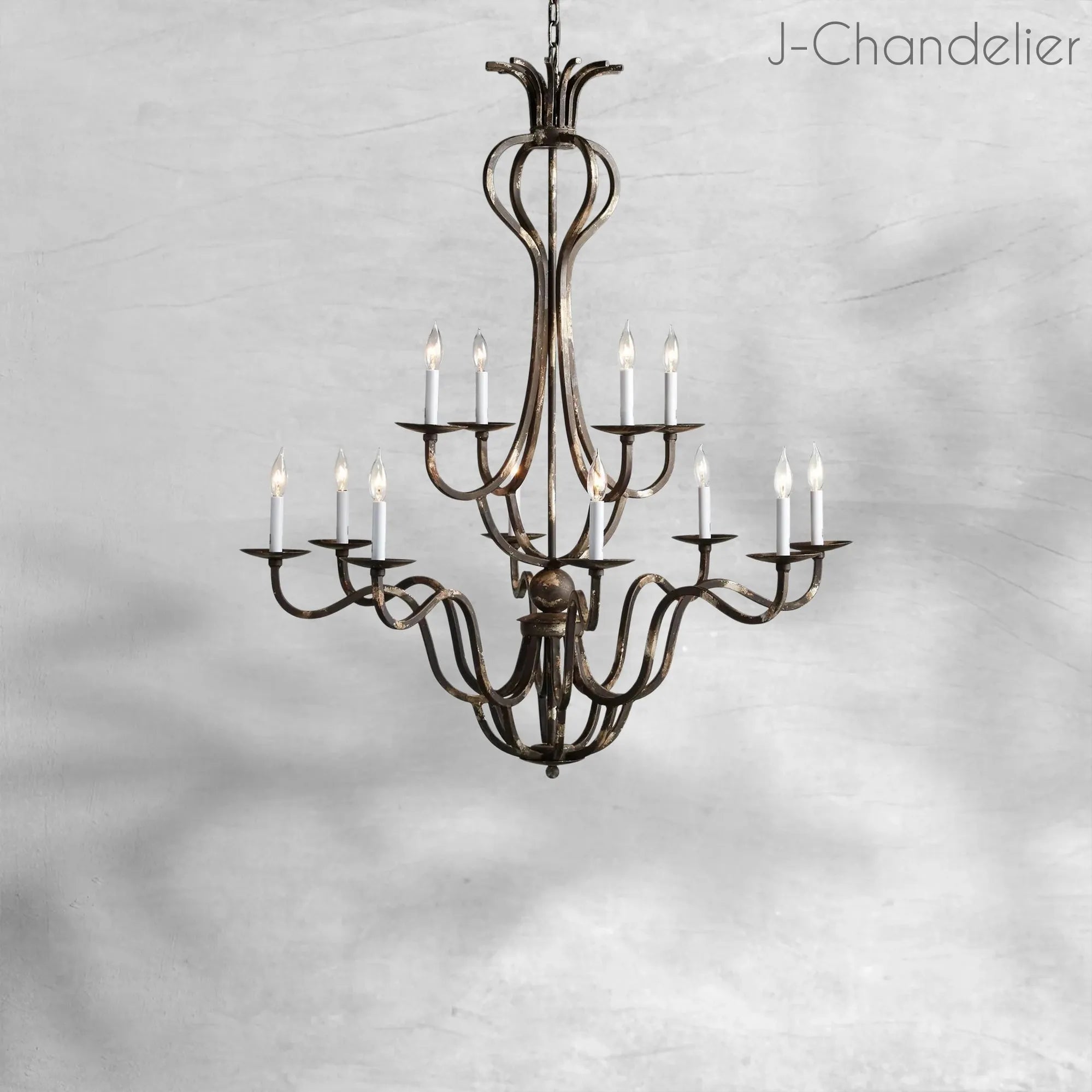 Grand 12 Light Chandelier