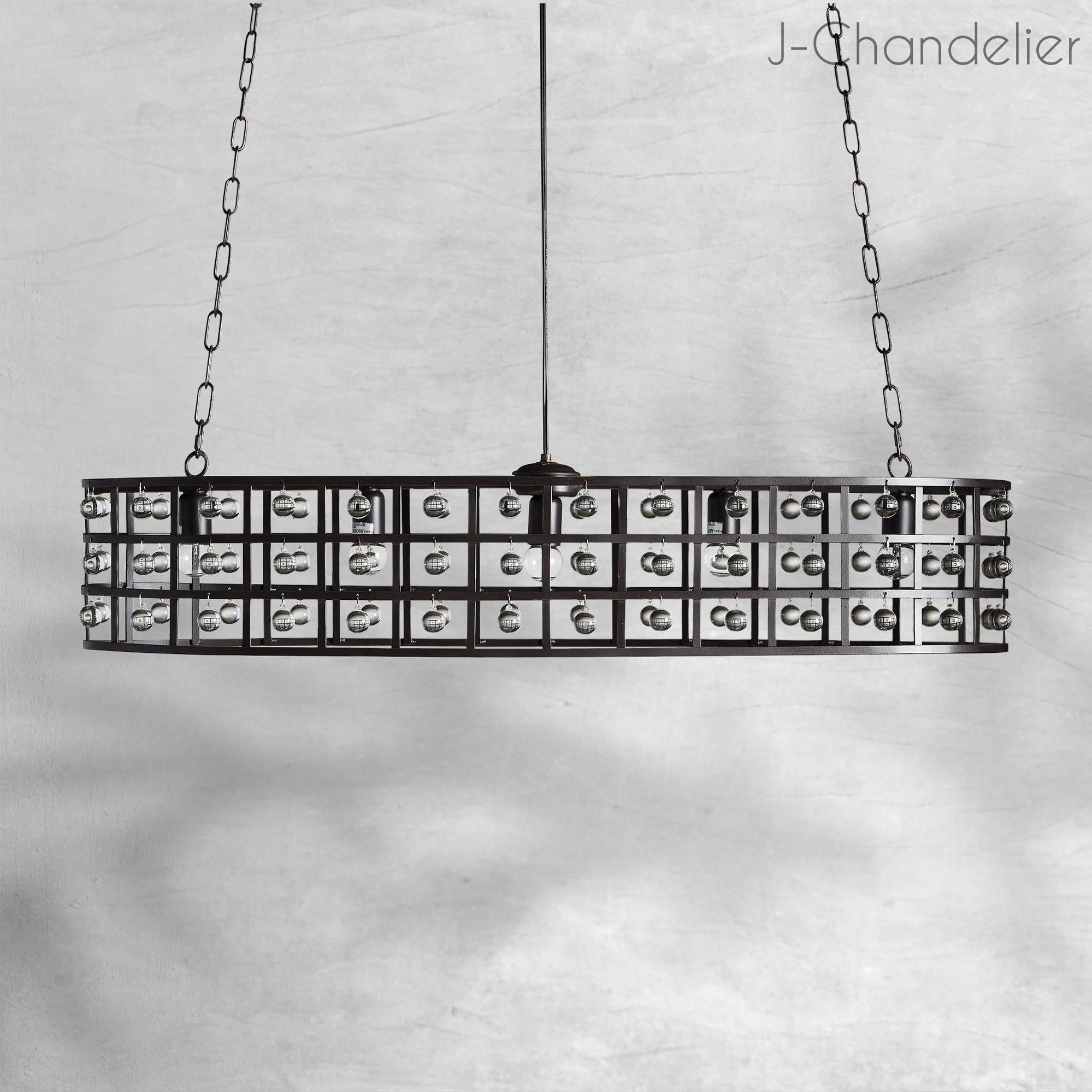 La Cage 5-Light Oval Chandelier