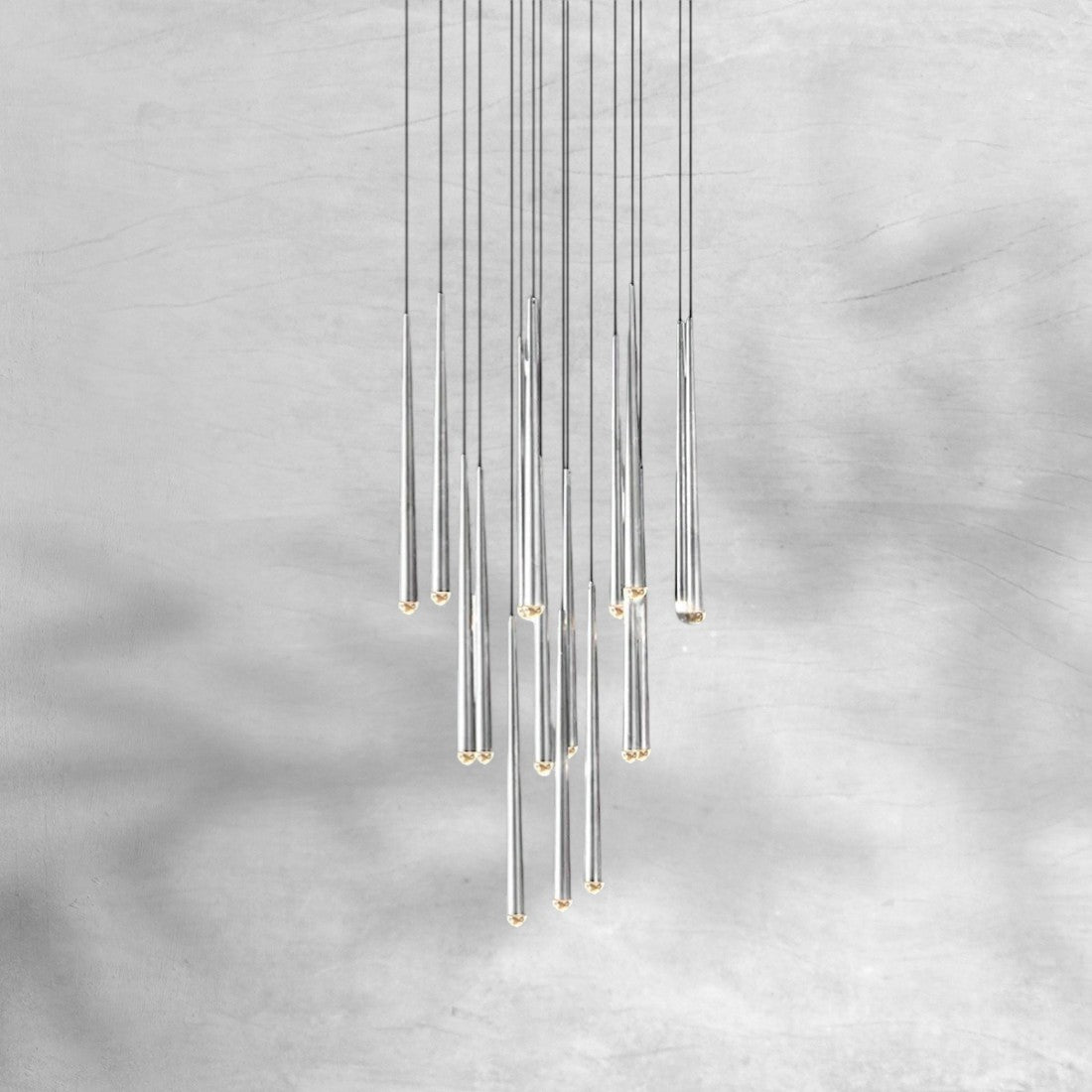Aquitain Modern Round Chandelier 30"