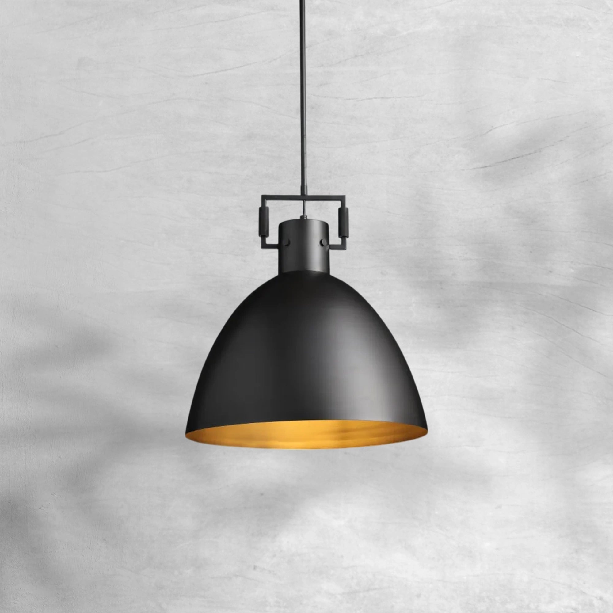 Machine Metal Cloche Pendant 10"14"18"