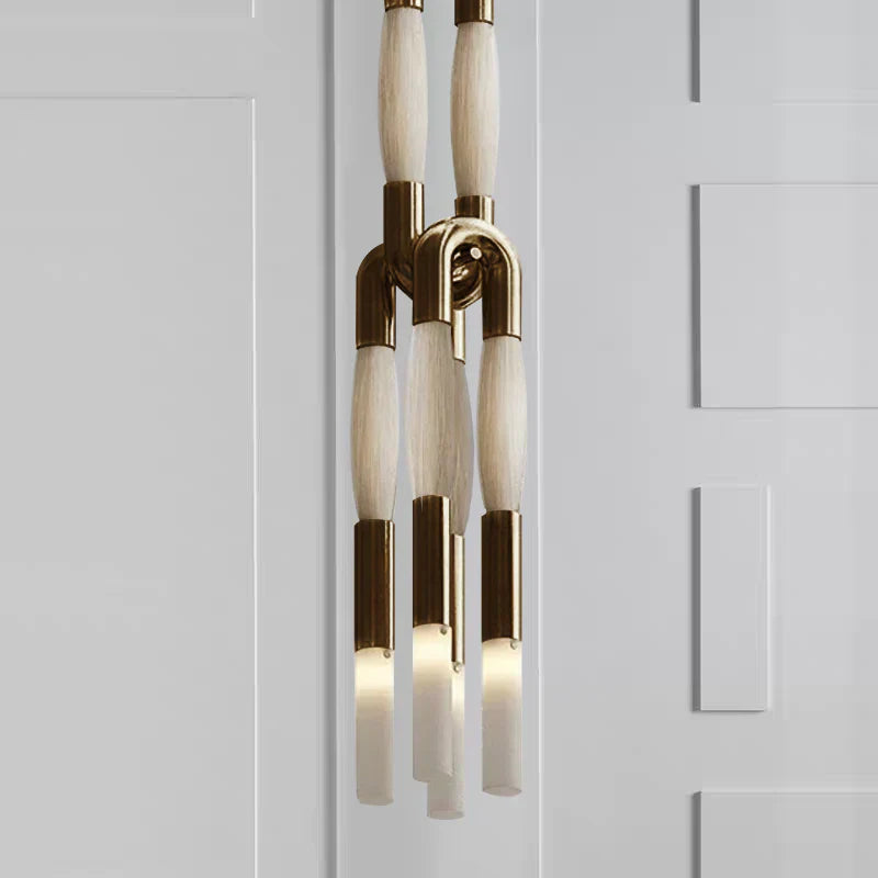 Heritage Horsehair 4-Light Pendant