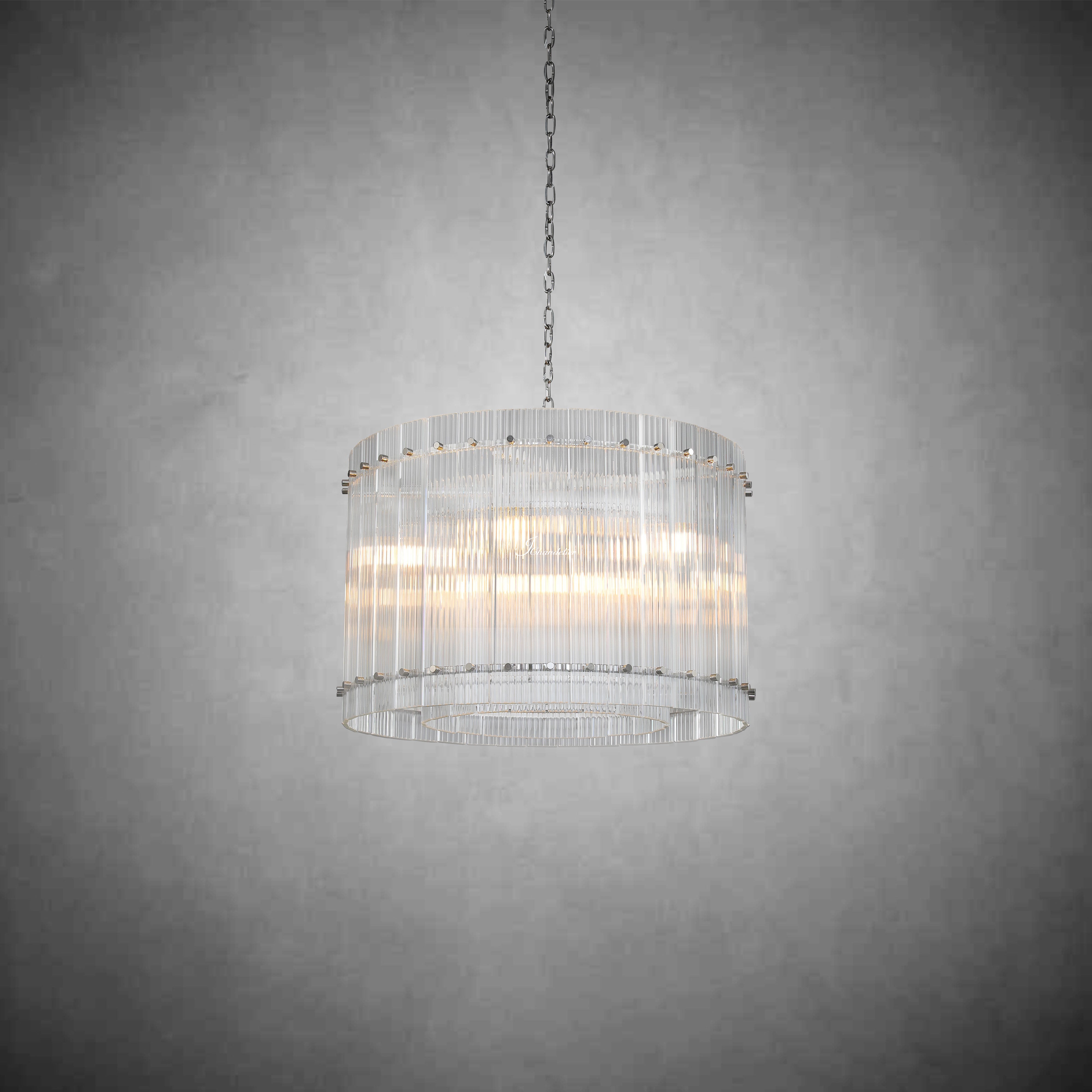 Sun Marcus Glass Round Chandelier 22"