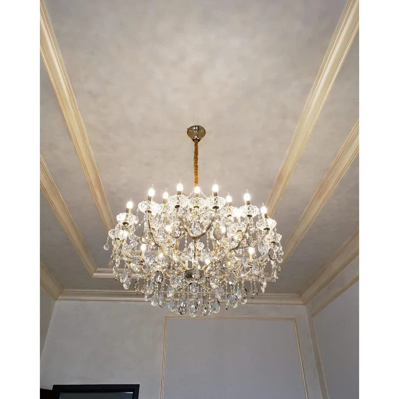 Allumage Extra Wide Classic Crystal Chandelier