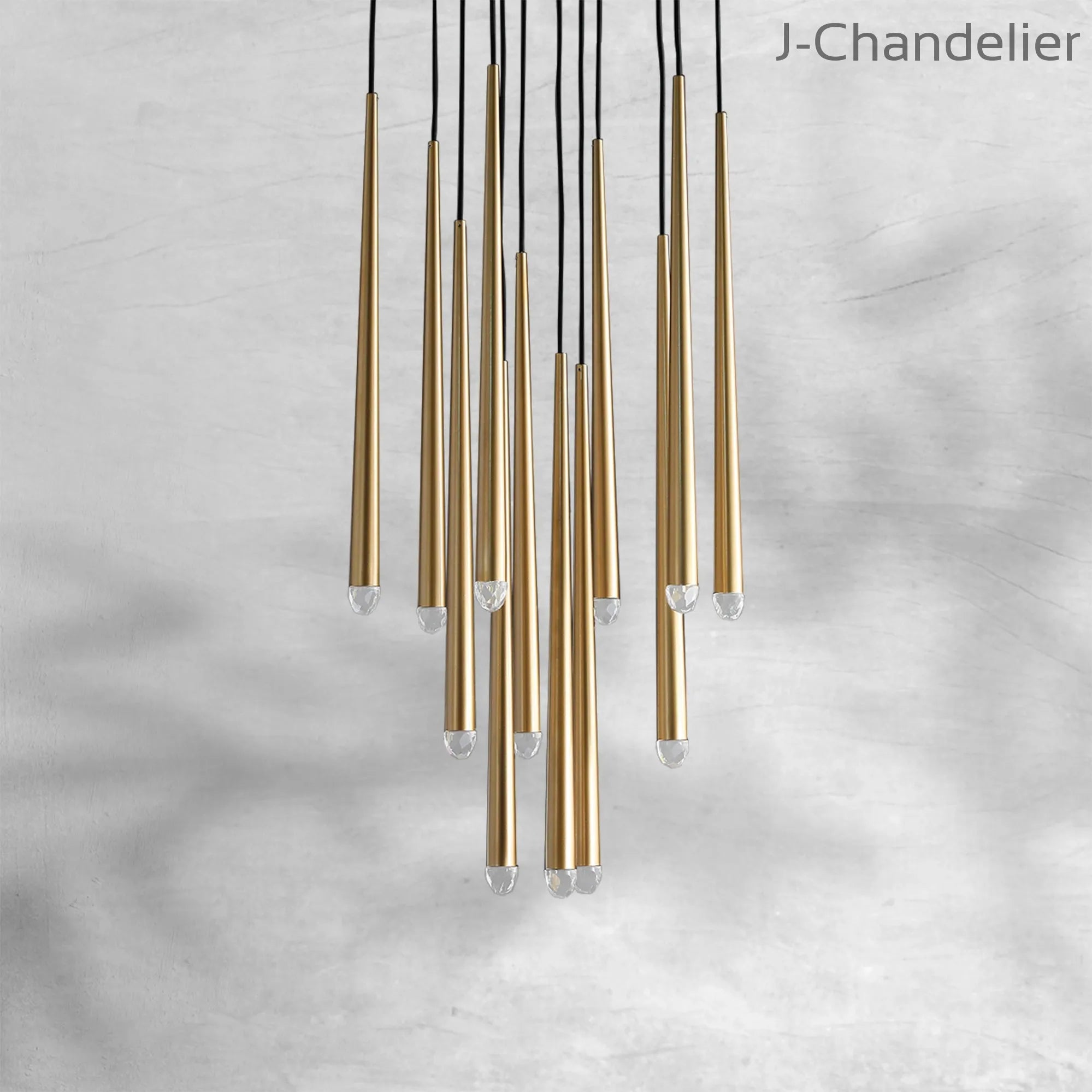 Aquitain Modern Round Chandelier 30"