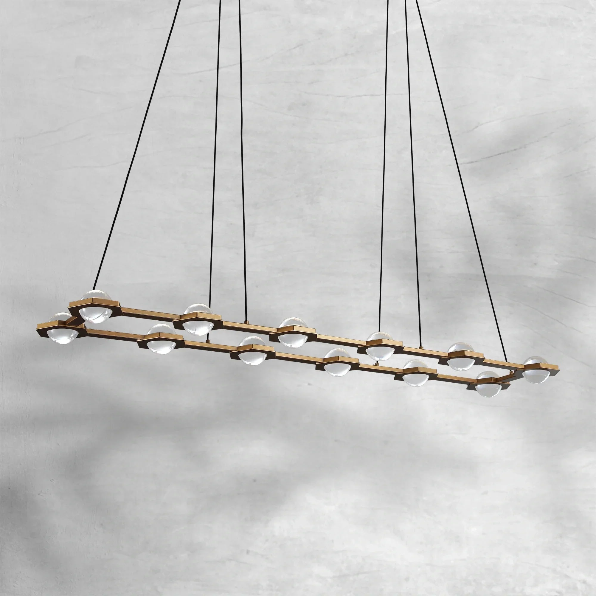 Eclatamt Rectangular Chandelier 54"72"