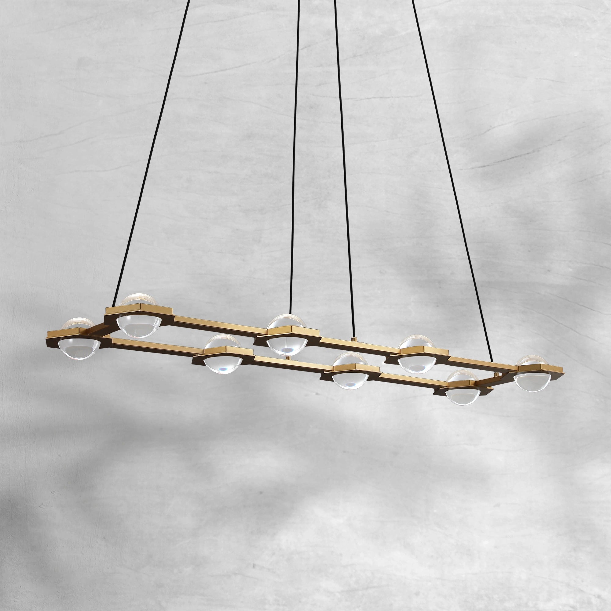 Eclatamt Rectangular Chandelier 54"72"