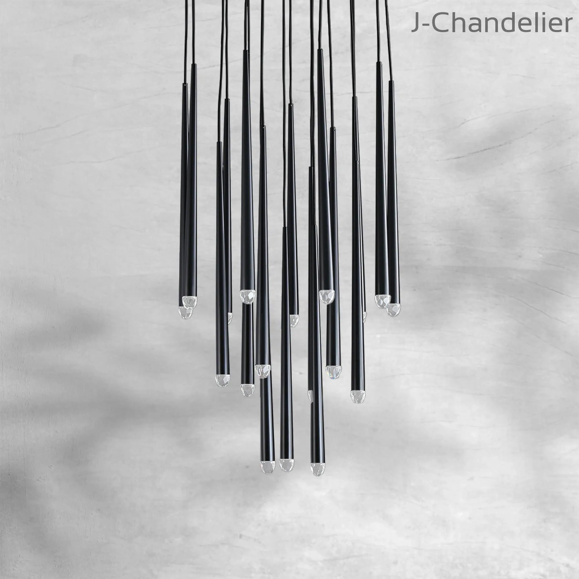 Aquitain Modern Round Chandelier 30"