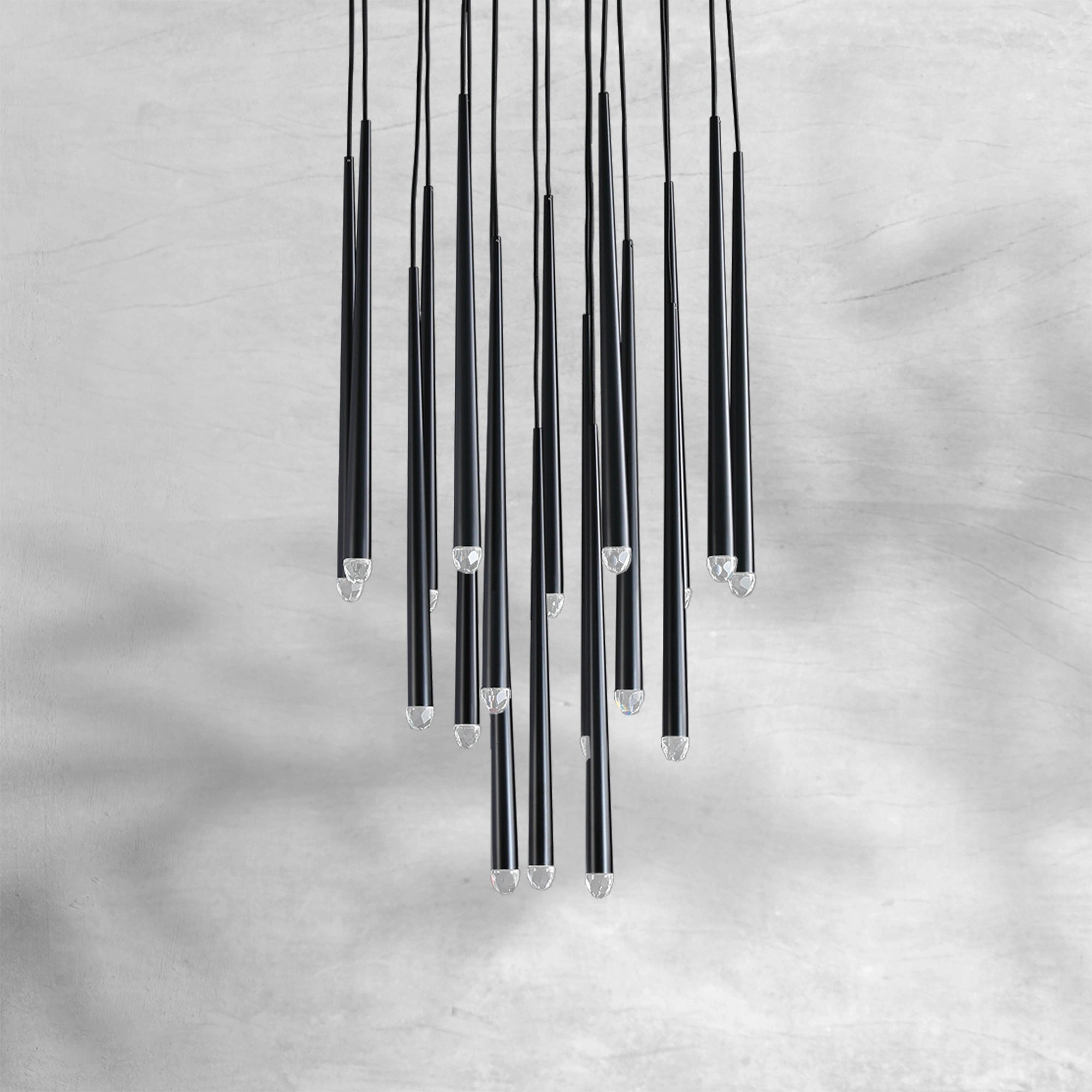 Aquitain Modern Round Chandelier 30"