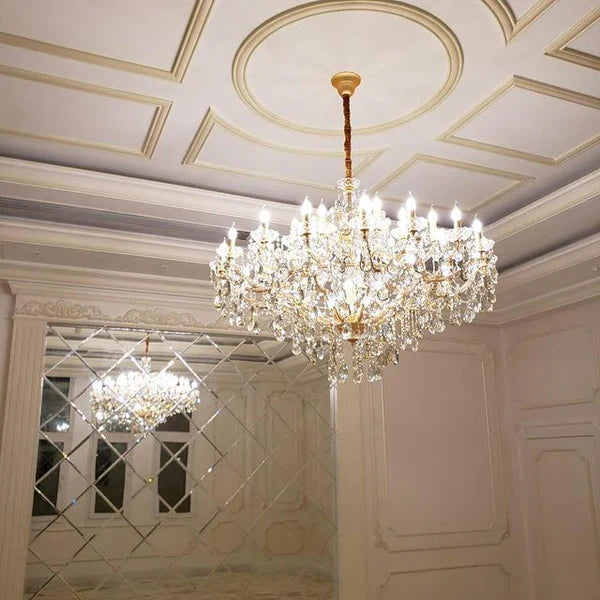 Allumage Extra Wide Classic Crystal Chandelier