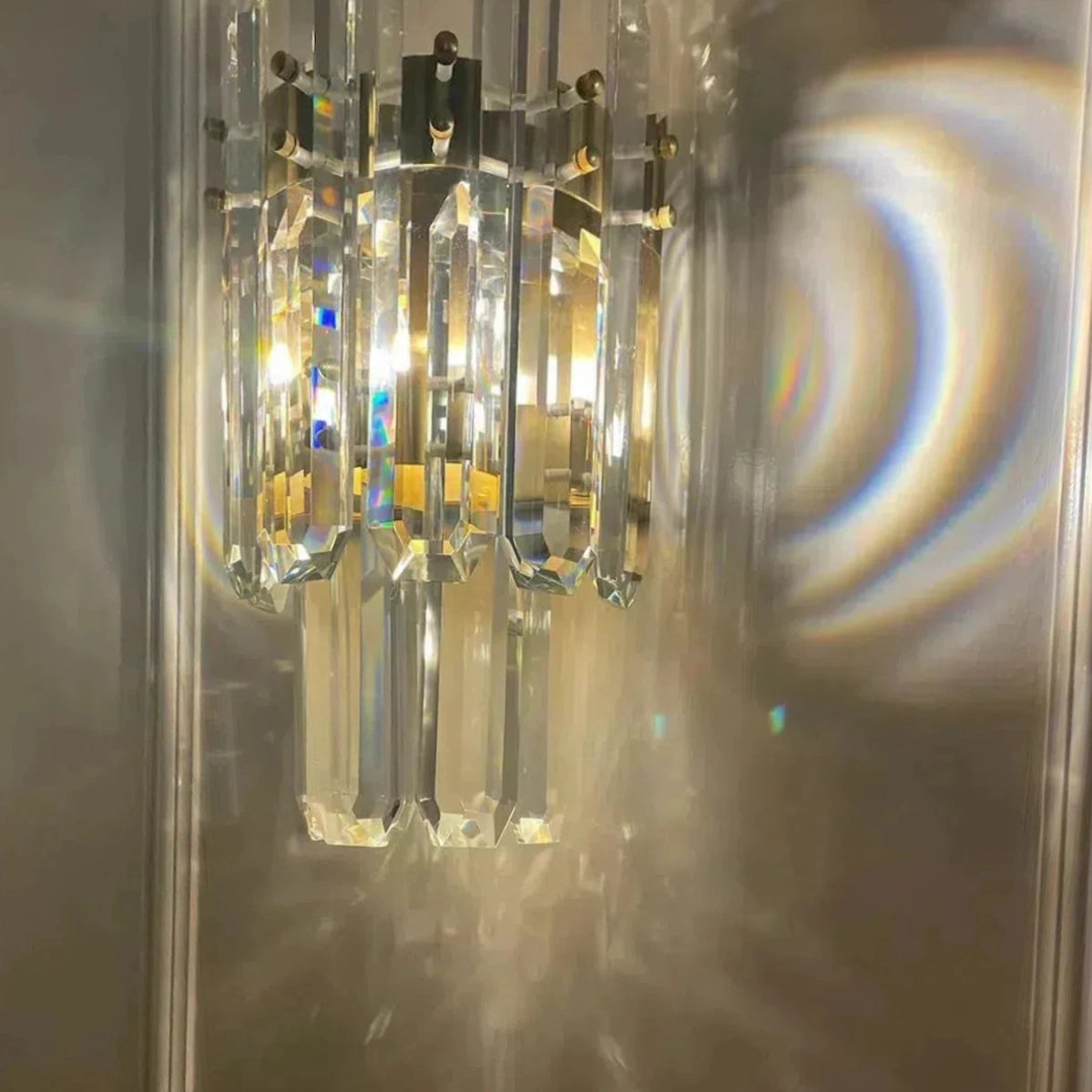 Bonington Crystal  Wall Sconce