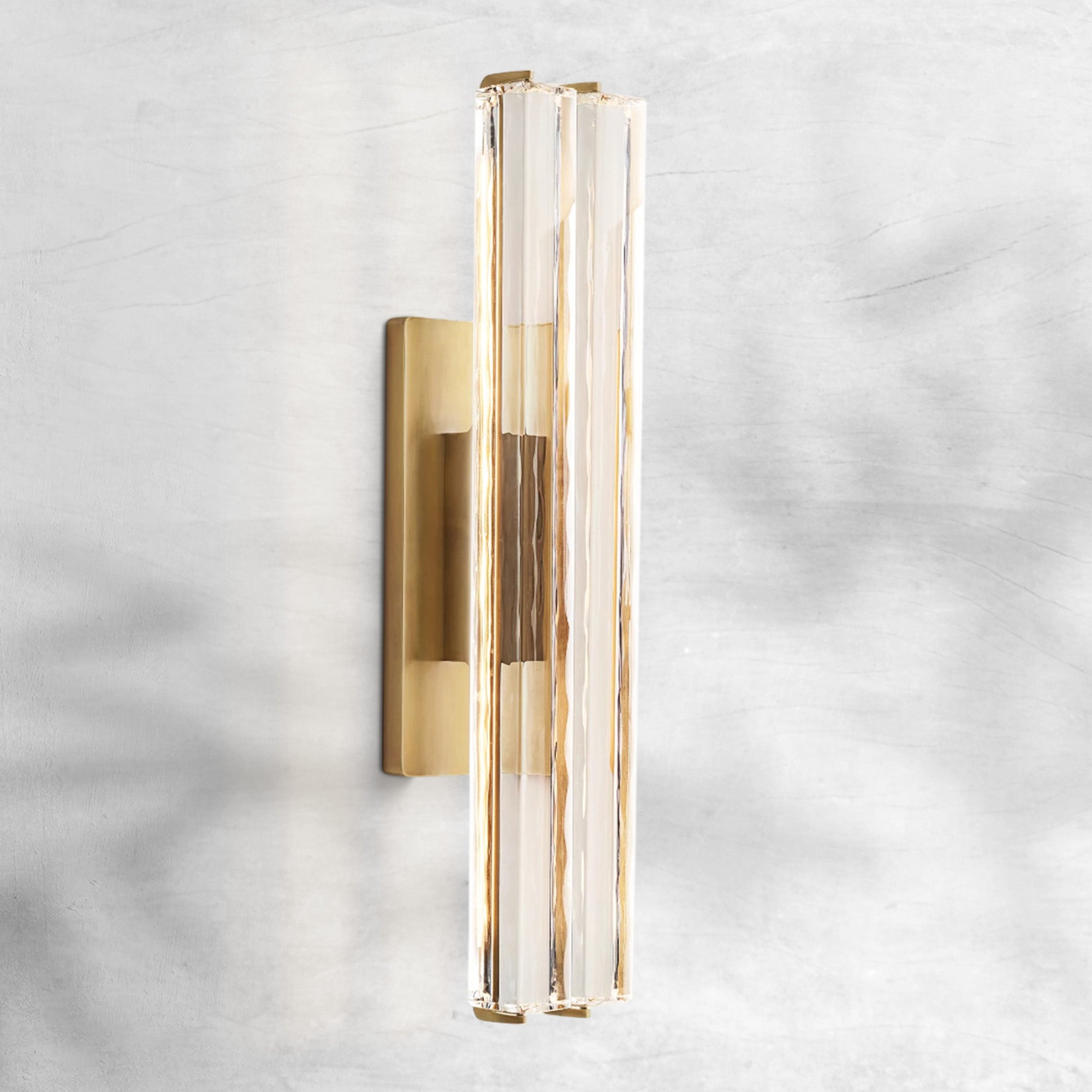 Auduban Crystal Double Sconce