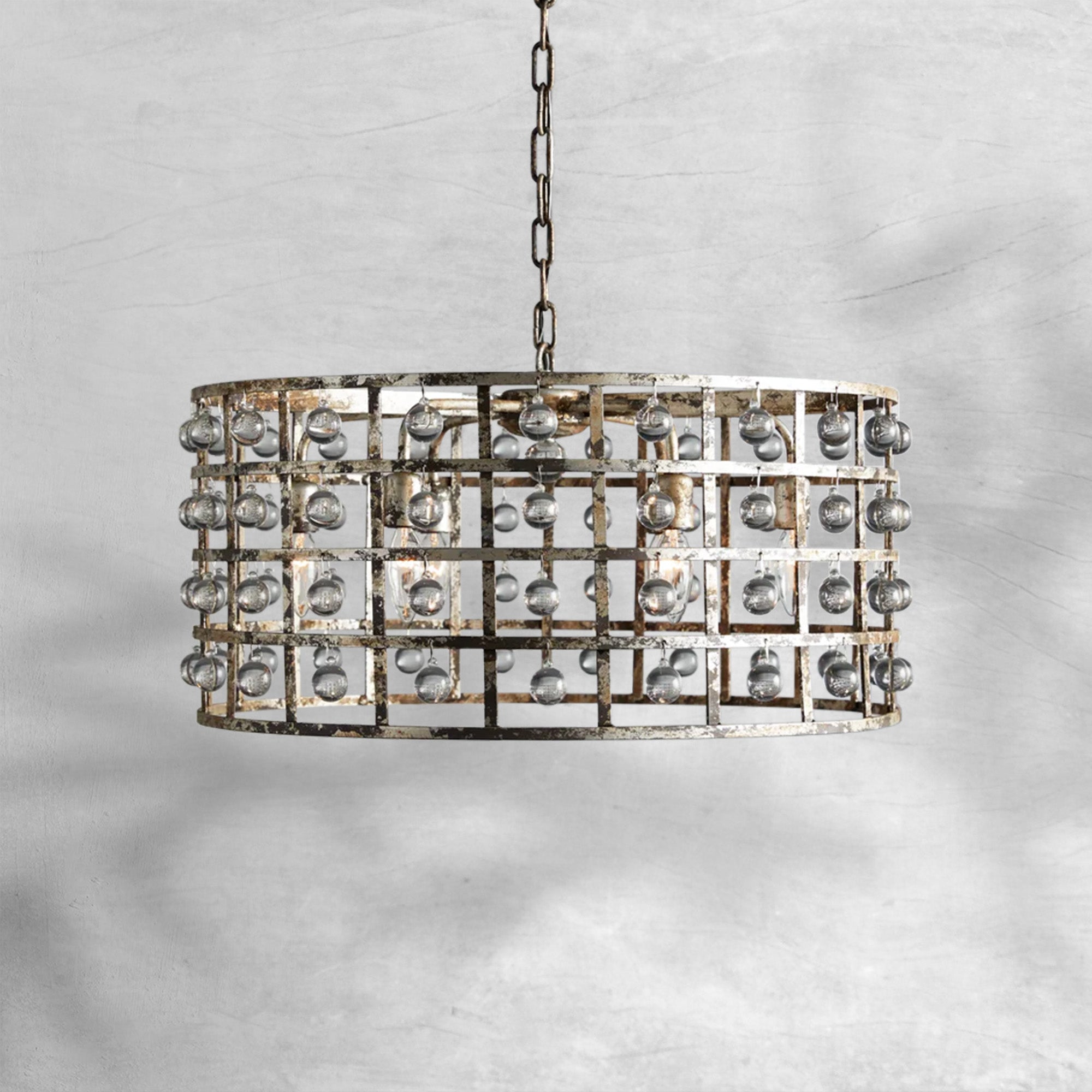 La Cage Round Chandelier 6/8/12 Light