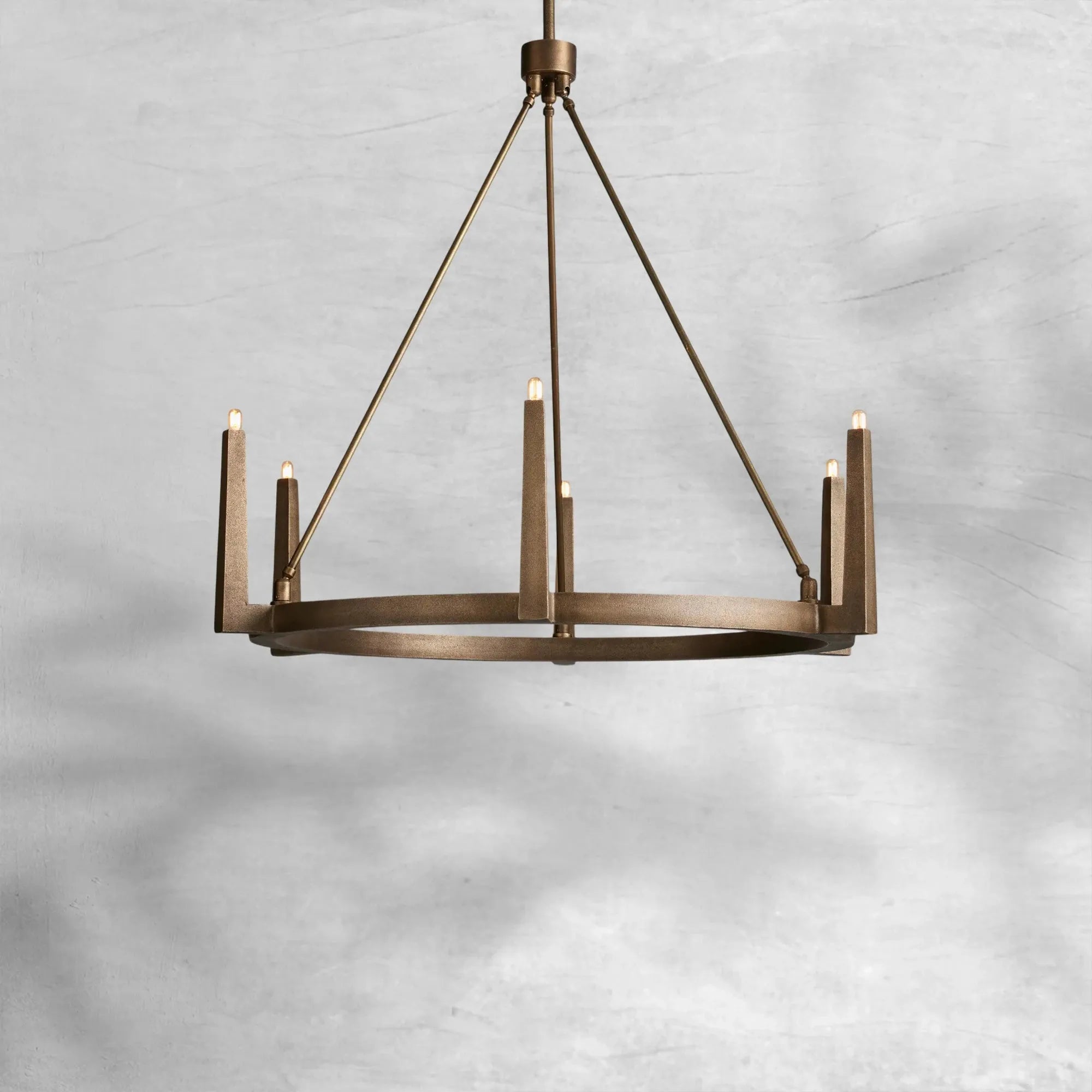 Emmet Round Chandelier 42''54''