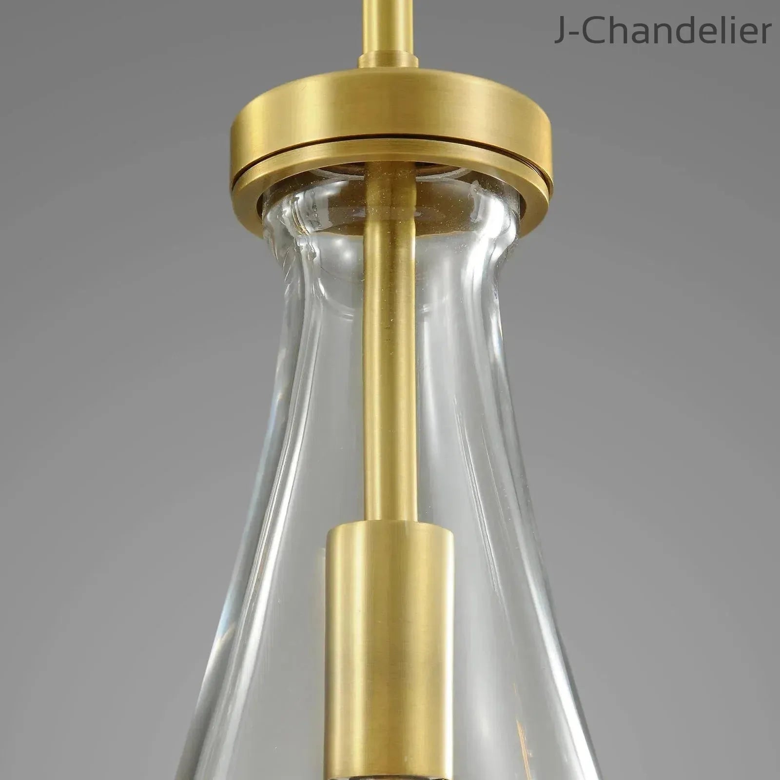 Raindrop Round Chandelier 5 Lights 14"D