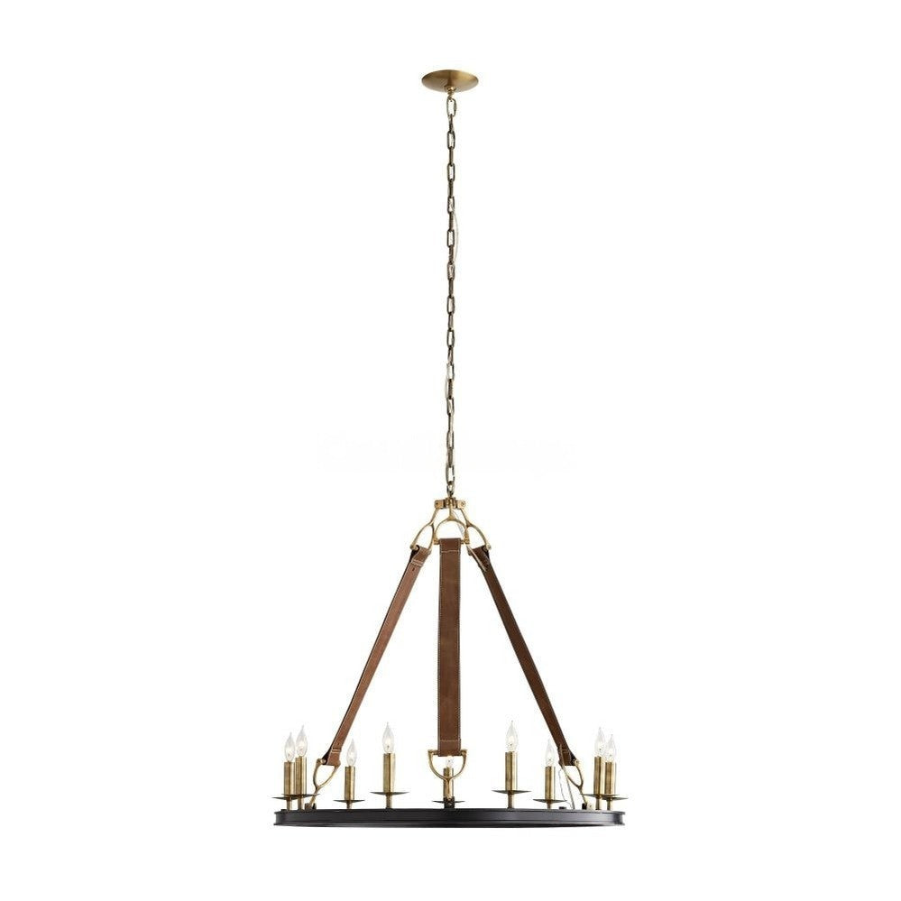 CHANEY CHANDELIER 33”D
